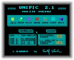 Unipic 2 (02) Hauptmenue * 320 x 256 * (5KB)