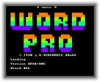 WordPro'90 fuer KC85-4 * 320 x 256 * (3KB)